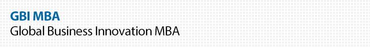 GBI MBA Global Business Innovation MBA